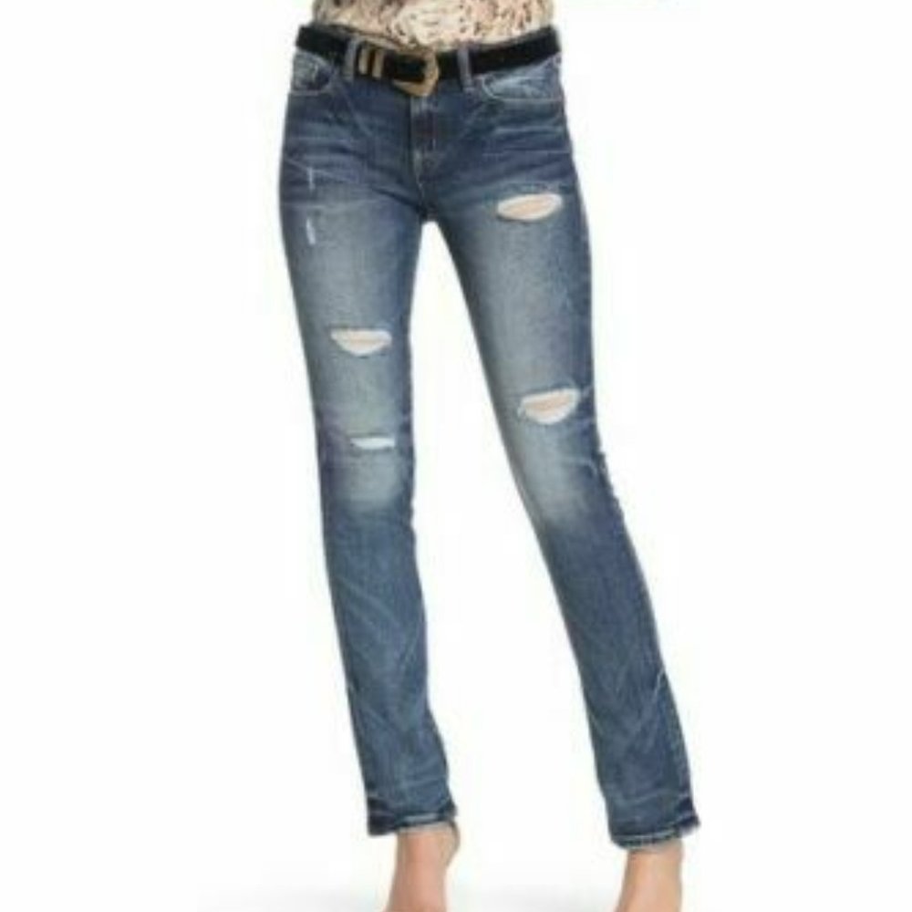 Rock Revival Mid-Rise Straight Leg Jeans NWT